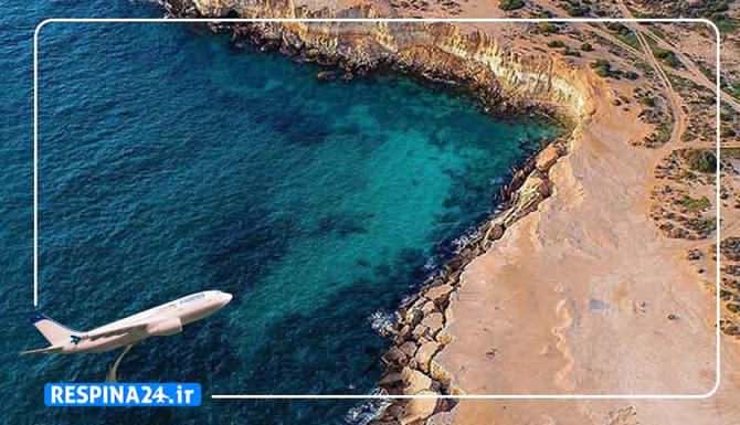 ساحل و دریای بندر عسلویه با پرواز اهواز عسلویه