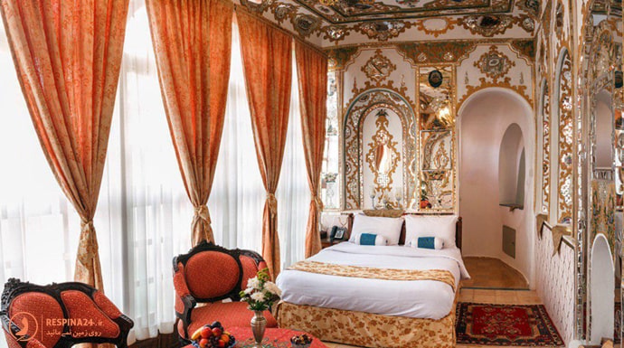 نمای داخلی بوتیک هتل قصر منشی اصفهان
