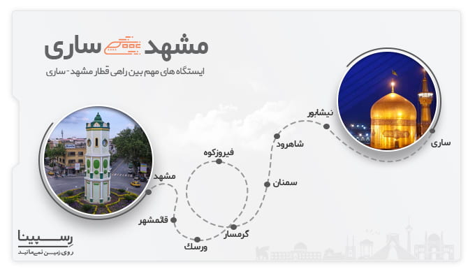 قطار مشهد ساری