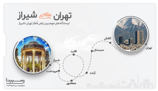 قطار تهران به شیراز