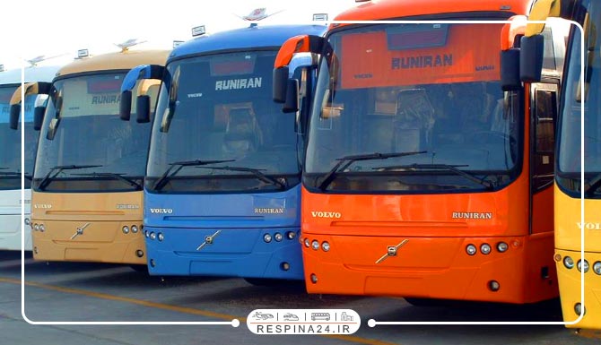 بلیط اتوبوس شیراز ساری
