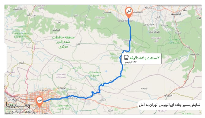 جاده تهران آمل